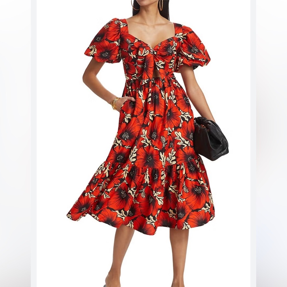 Elisamama - Funke Floral Midi-Dress